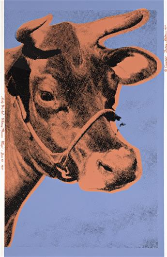 ANDY WARHOL (1928 - 1987) Cow.                                                                                                                   